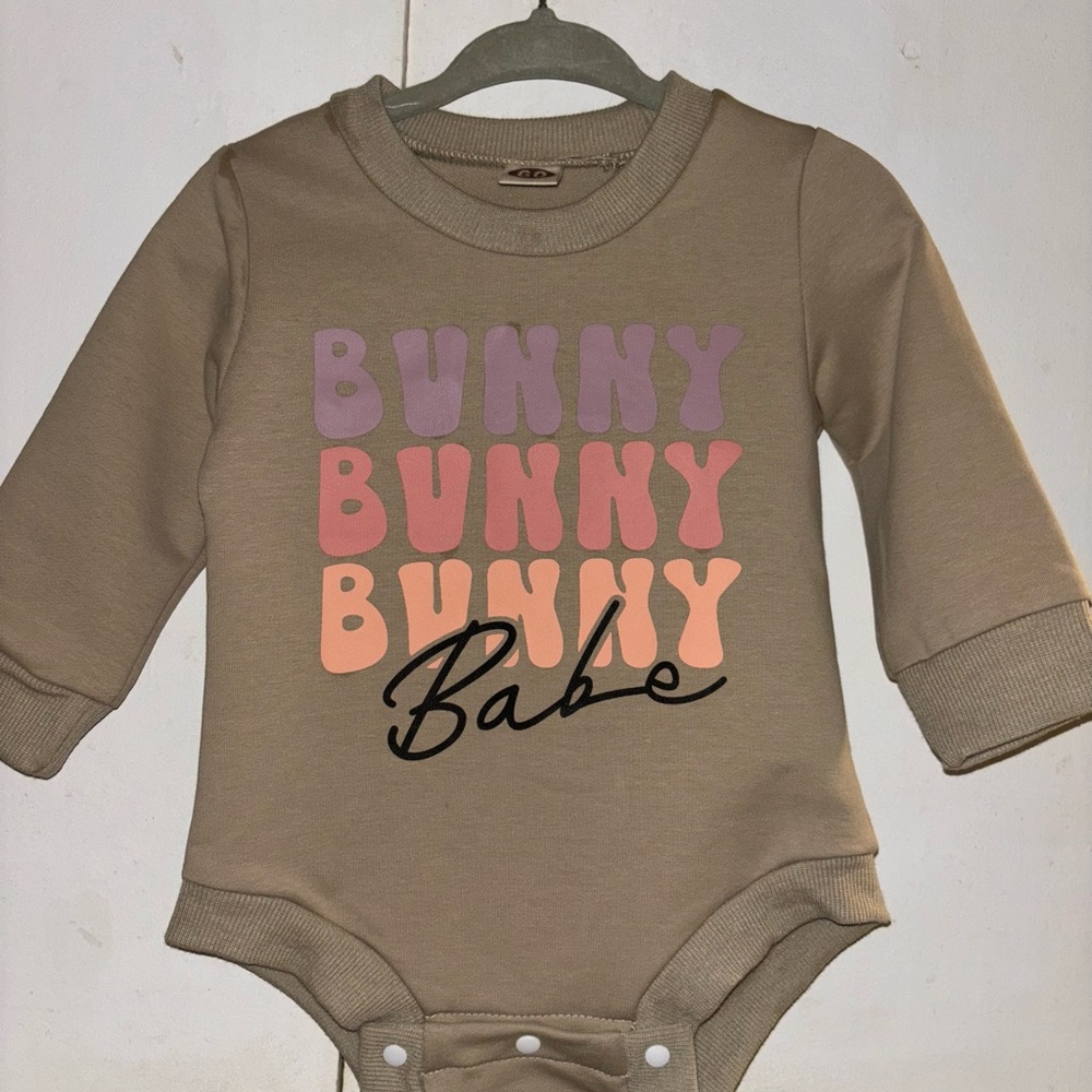 Bunny Babe Baby Onesie